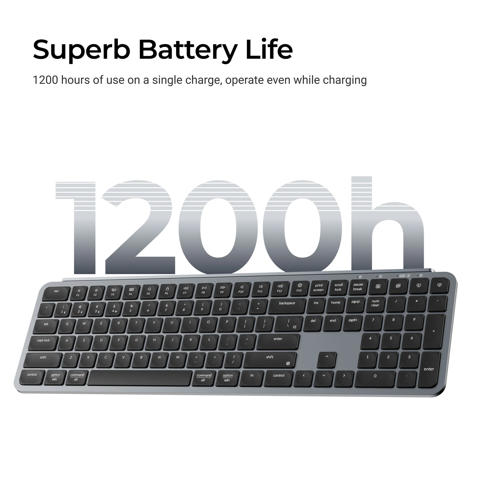 Keychron B6 Pro Ultra-Slim Wireless Keyboard - Image 3
