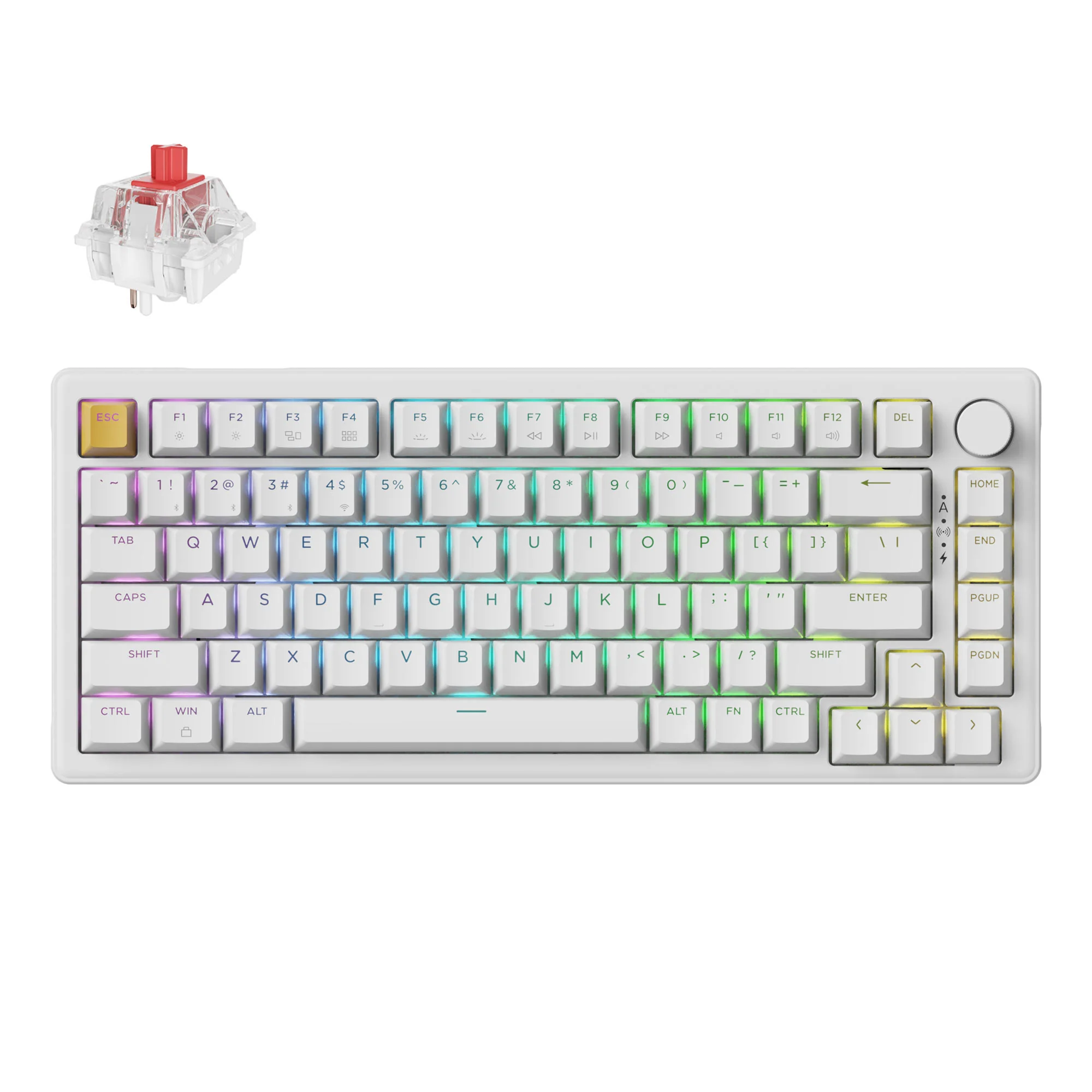 Keychron J2 QMK Wireless Mechanical Keyboard - Image 4