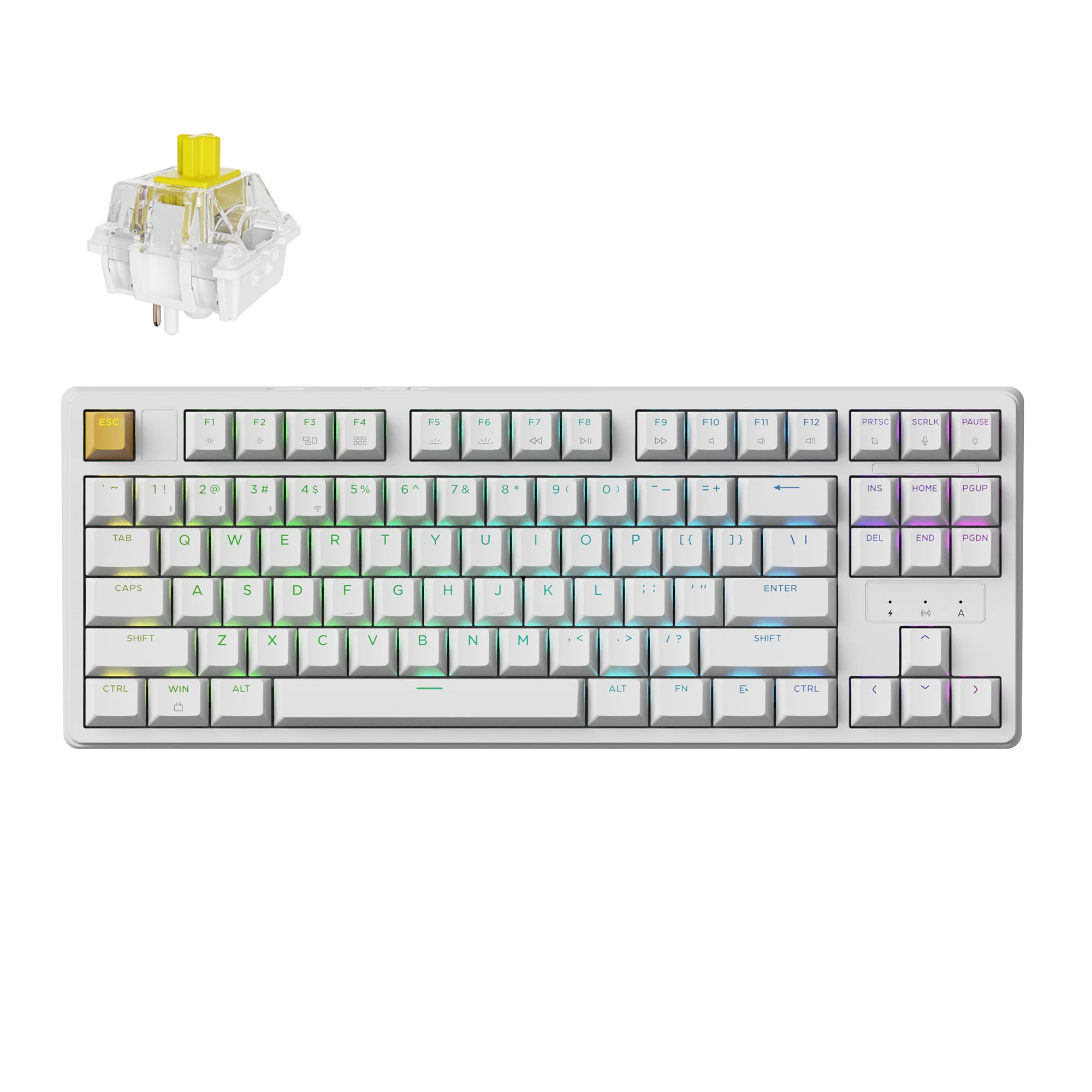 Keychron J4 QMK Wireless Mechanical Keyboard - Image 6