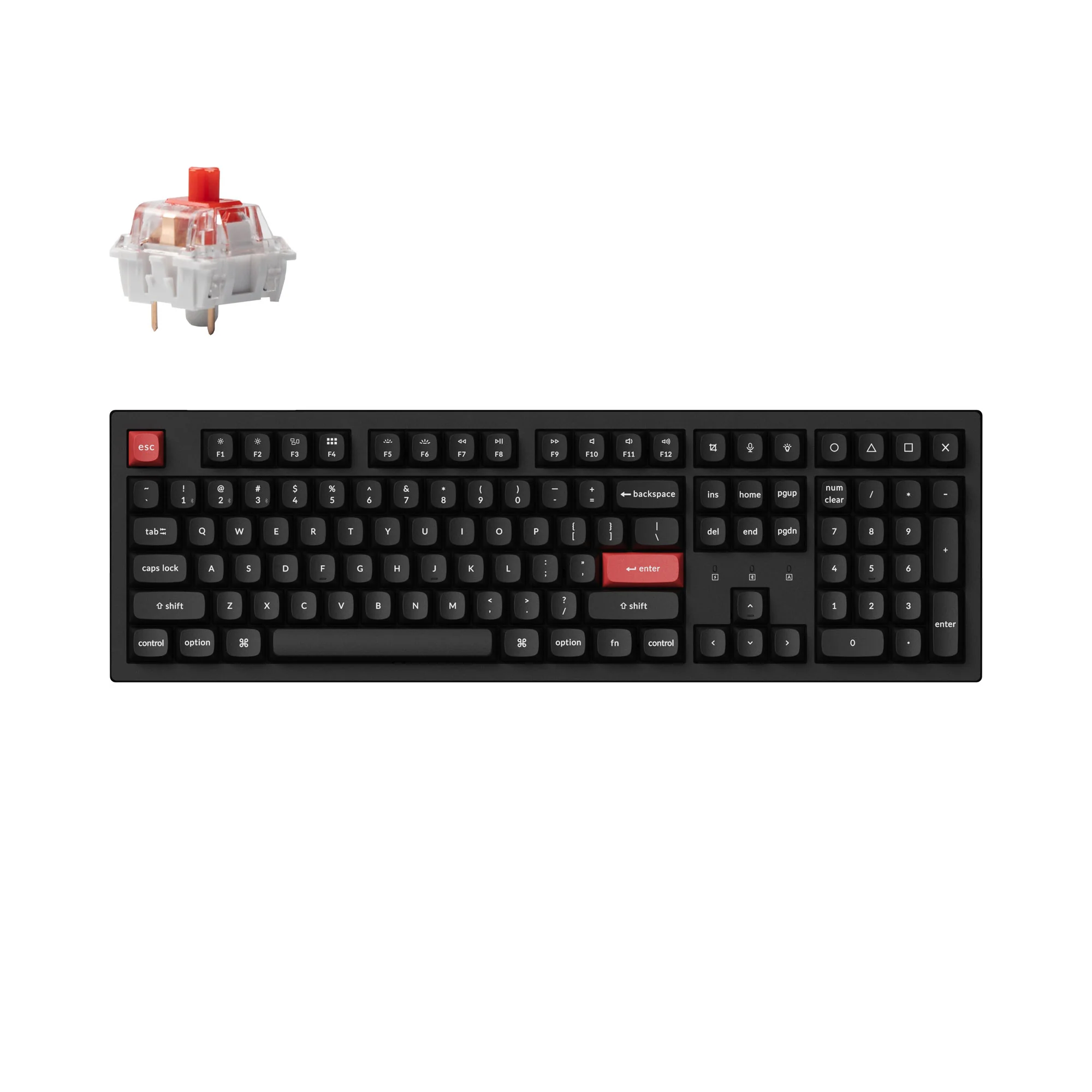 Keychron K10 Pro QMK/VIA Wireless Mechanical Keyboard - Image 17