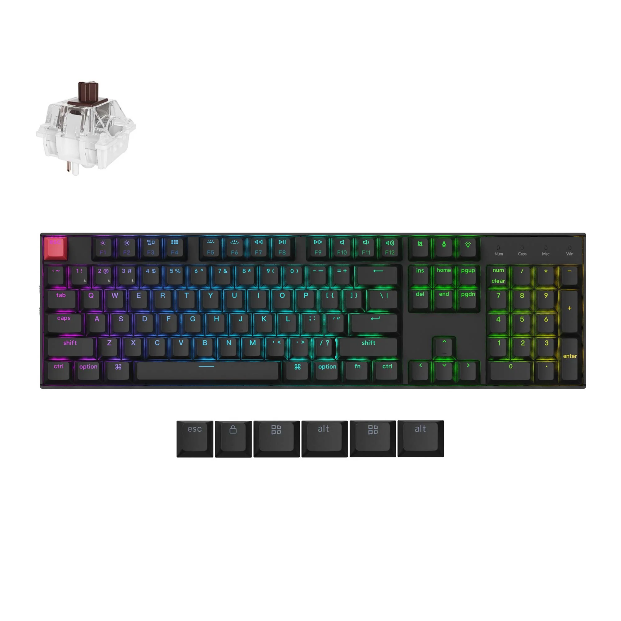 Keychron K10 QMK Wireless Mechanical Keyboard (Version 2) - Image 11