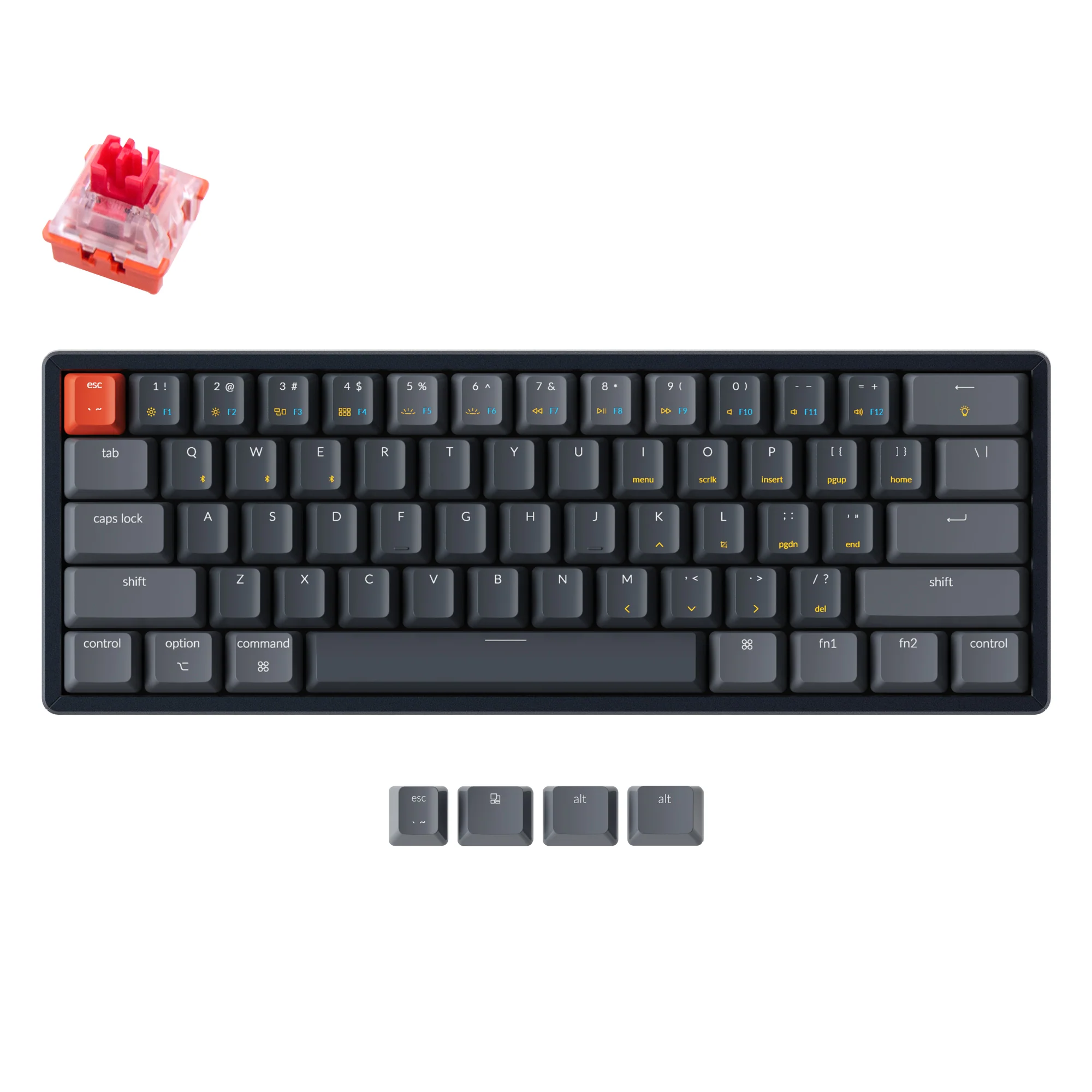 Keychron K12 Wireless Mechanical Keyboard - Image 12