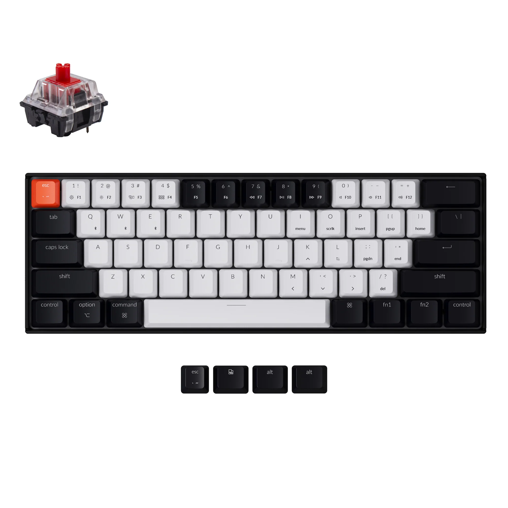 Keychron K12 Wireless Mechanical Keyboard - Image 17