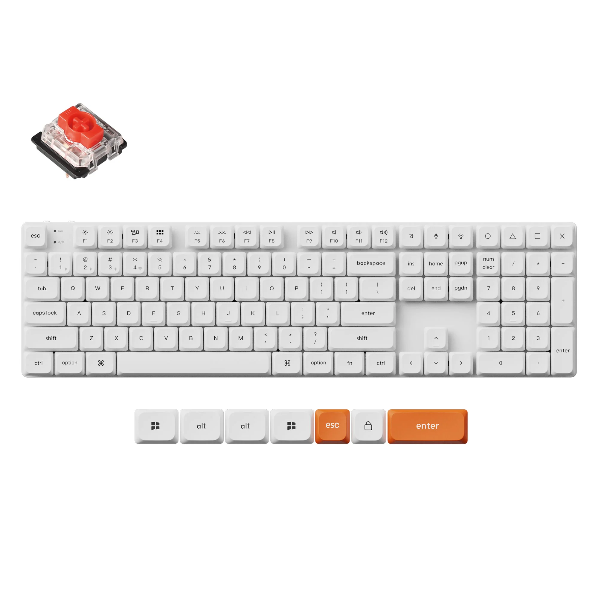 Keychron K5 Max QMK/VIA Wireless Custom Mechanical Keyboard - Image 9