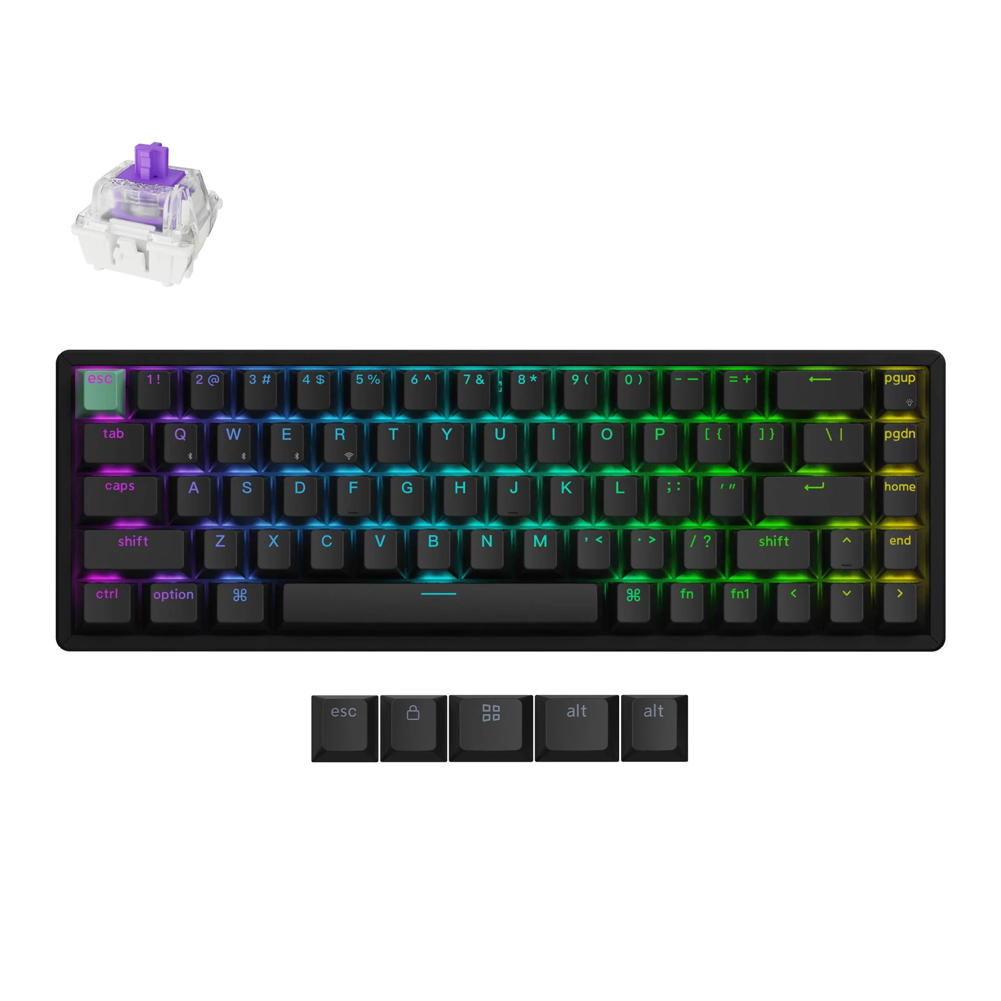 Keychron K6 HE Wireless Magnetic Switch Keyboard - Image 9