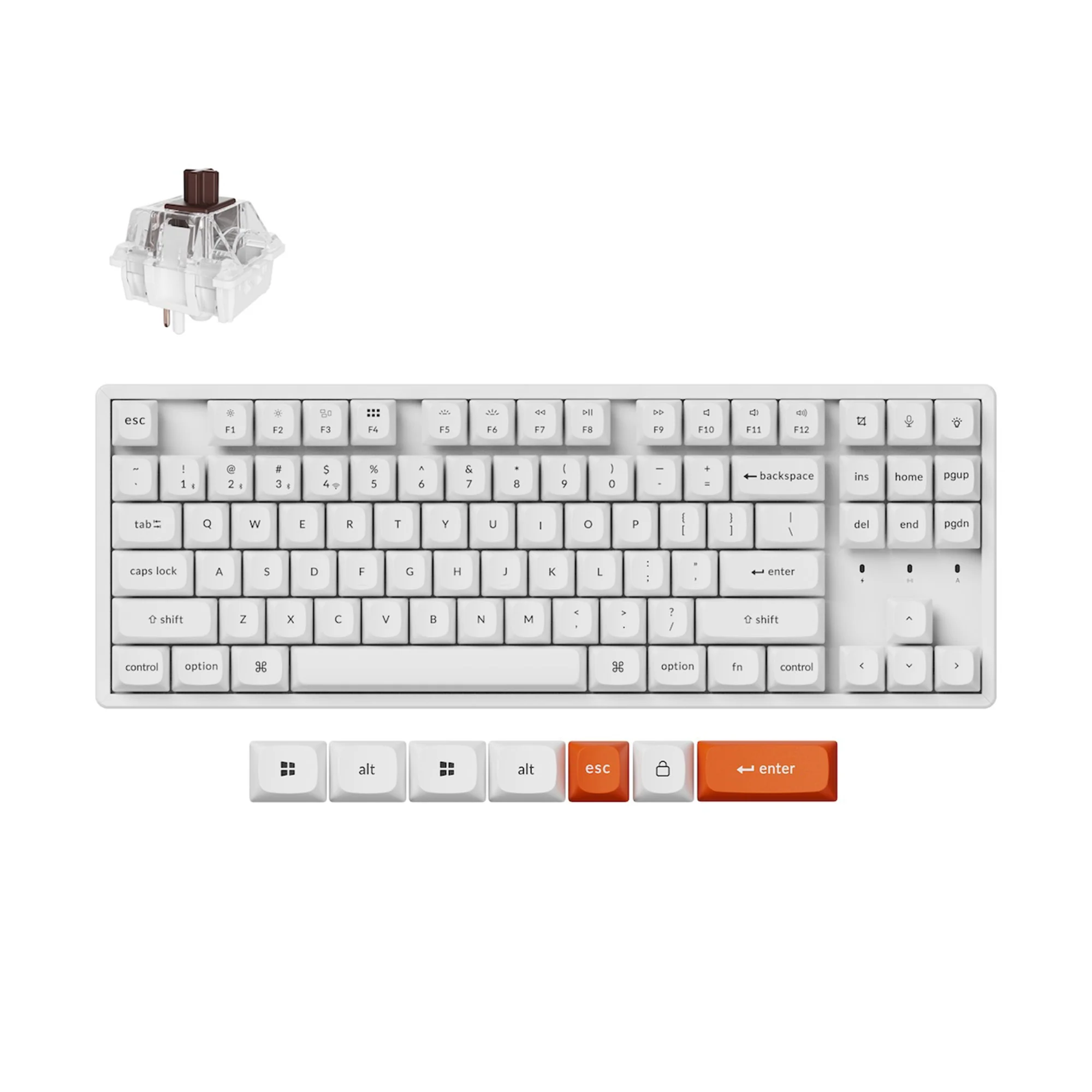 Keychron K8 Max QMK Wireless Mechanical Keyboard - Image 17