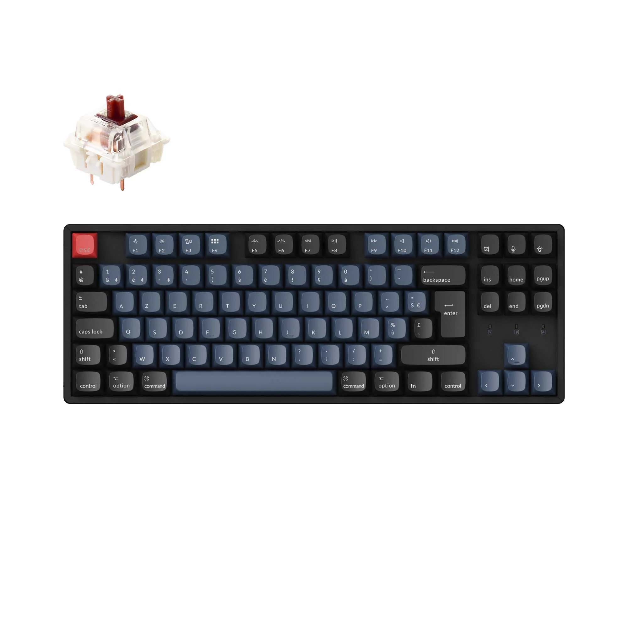 Keychron K8 Pro QMK/VIA Wireless Mechanical Keyboard ISO Layout Collection - Image 10