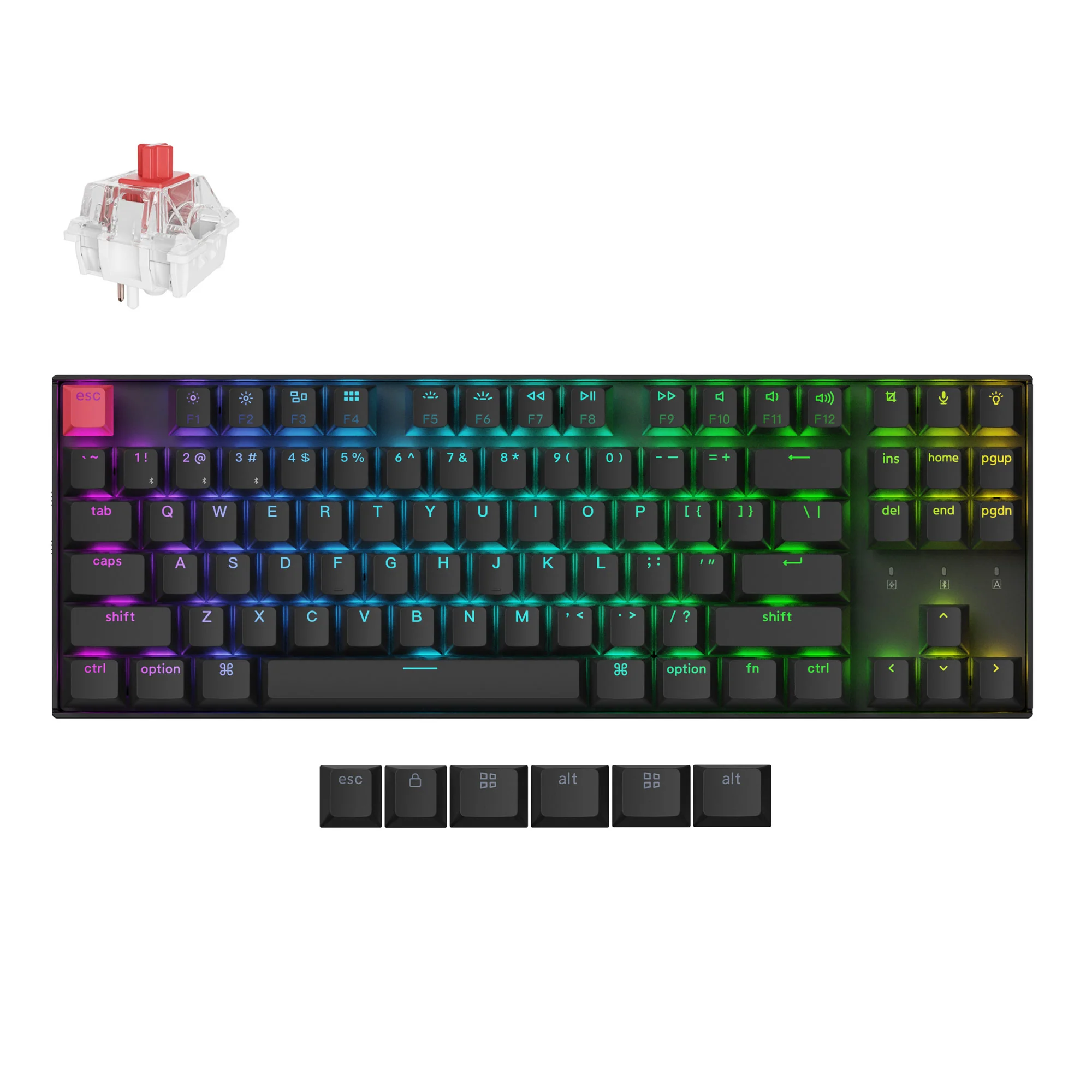 Keychron K8 QMK Wireless Mechanical Keyboard (Version 2) - Image 10