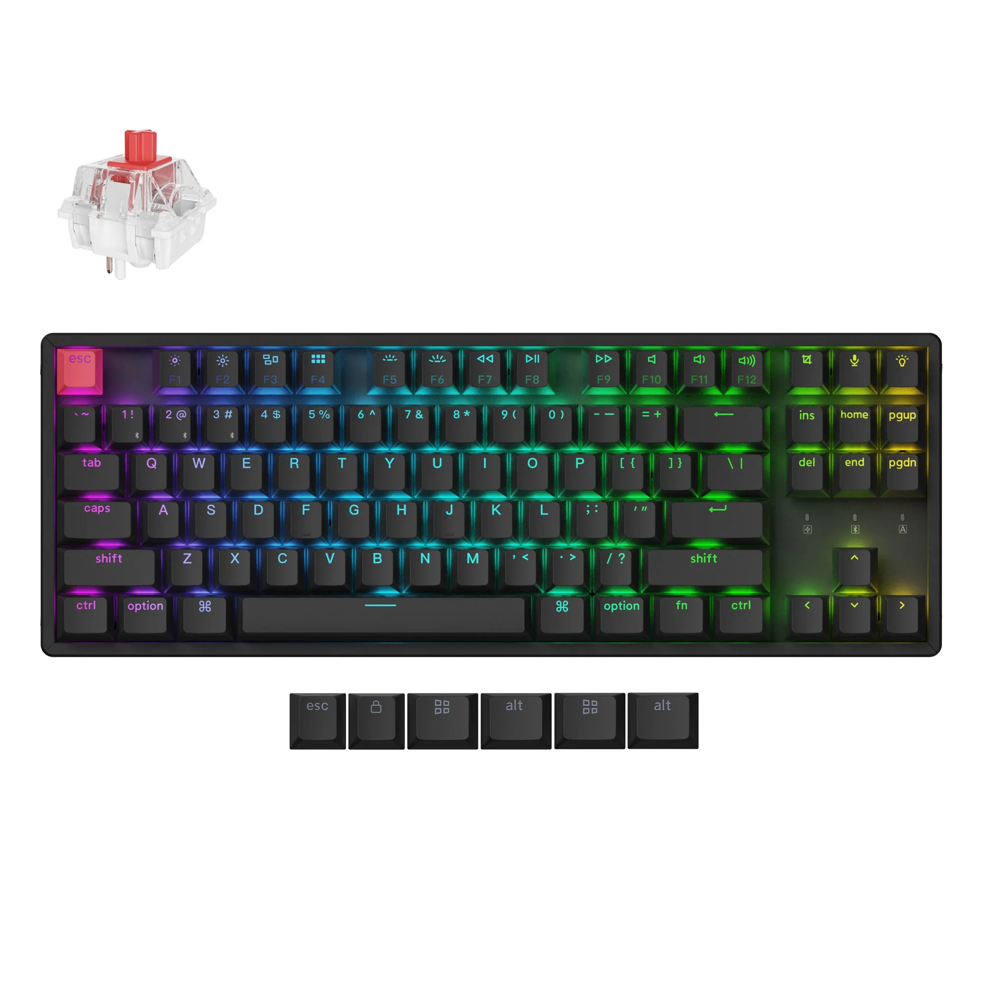 Keychron K8 QMK Wireless Mechanical Keyboard (Version 2) - Image 7