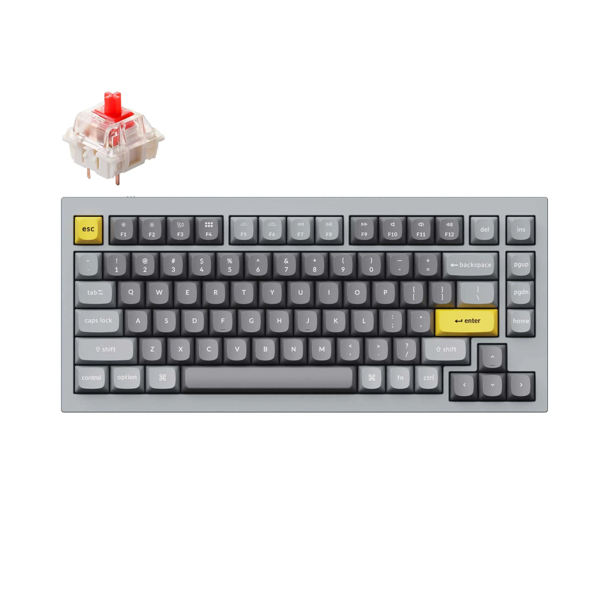 Keychron Q1 QMK Custom Mechanical Keyboard - Version 2 - Image 4