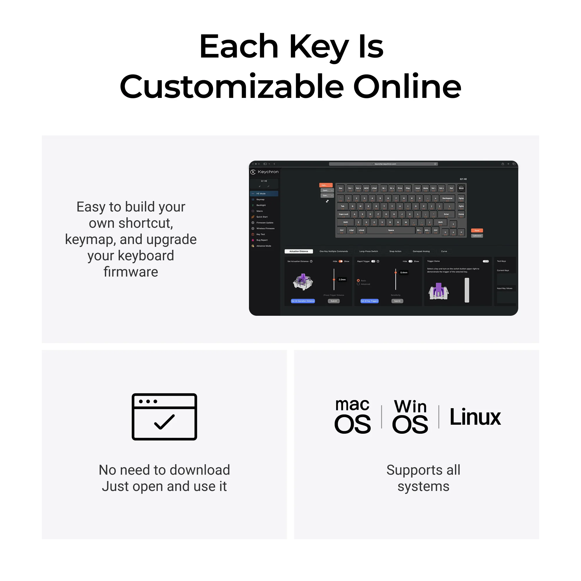 Keychron Q1 HE QMK Wireless Custom Keyboard - Image 6