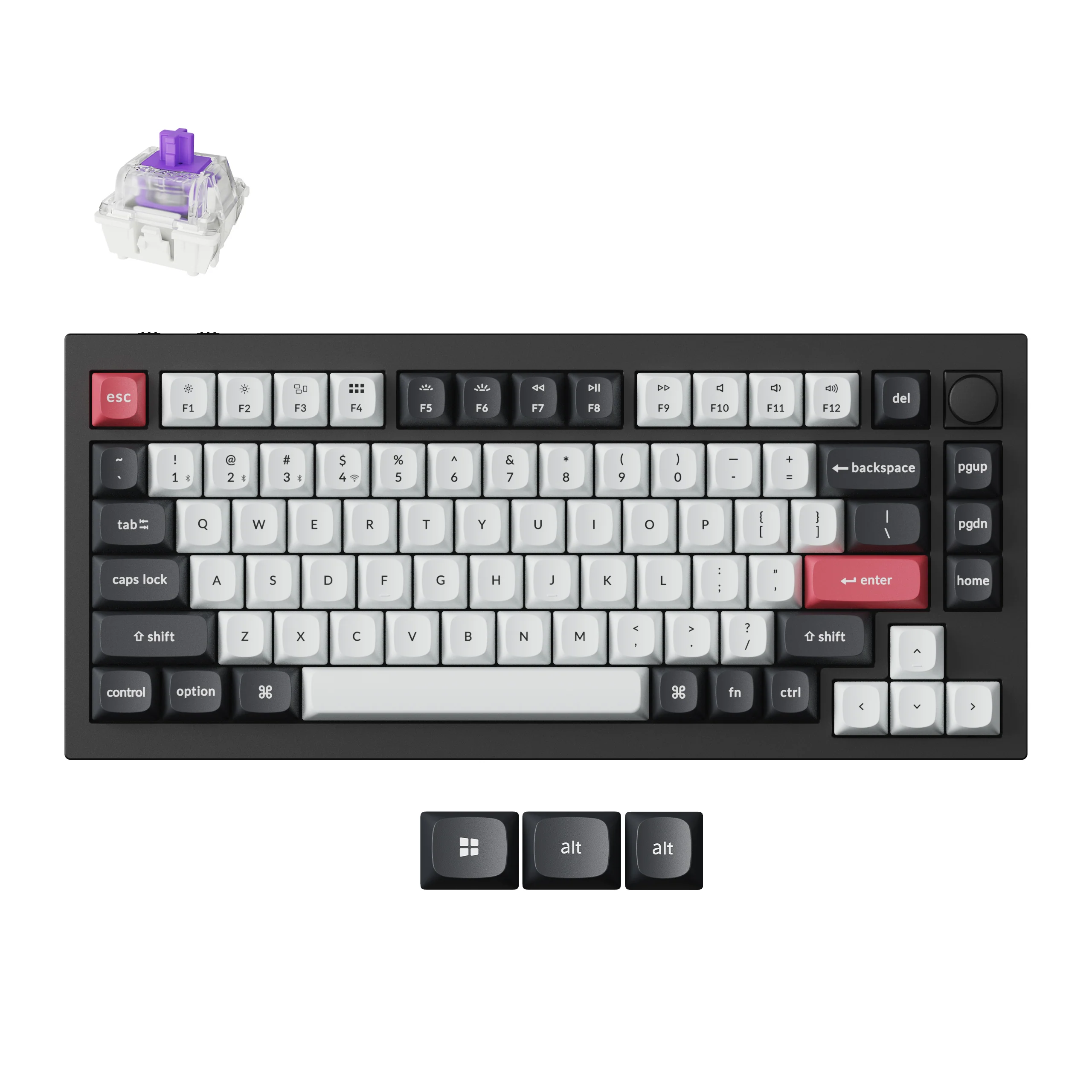 Keychron Q1 HE QMK Wireless Custom Keyboard - Image 7