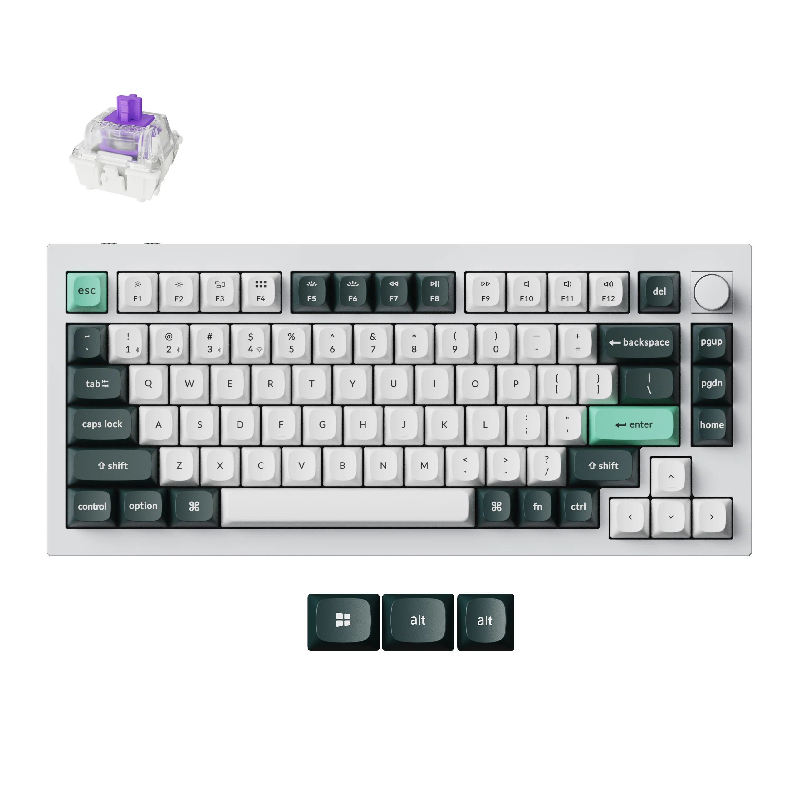 Keychron Q1 HE QMK Wireless Custom Keyboard - Image 8