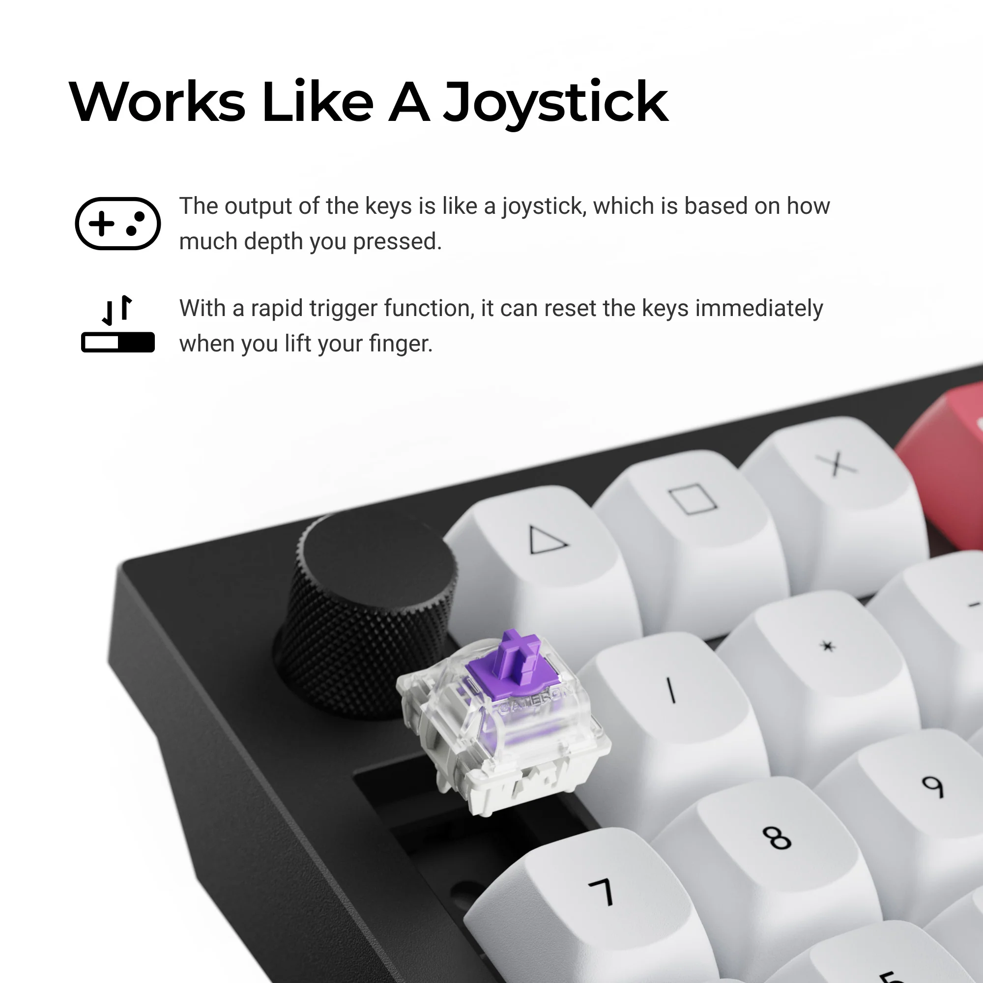 Keychron Q12 HE QMK Wireless Custom Keyboard - Image 3
