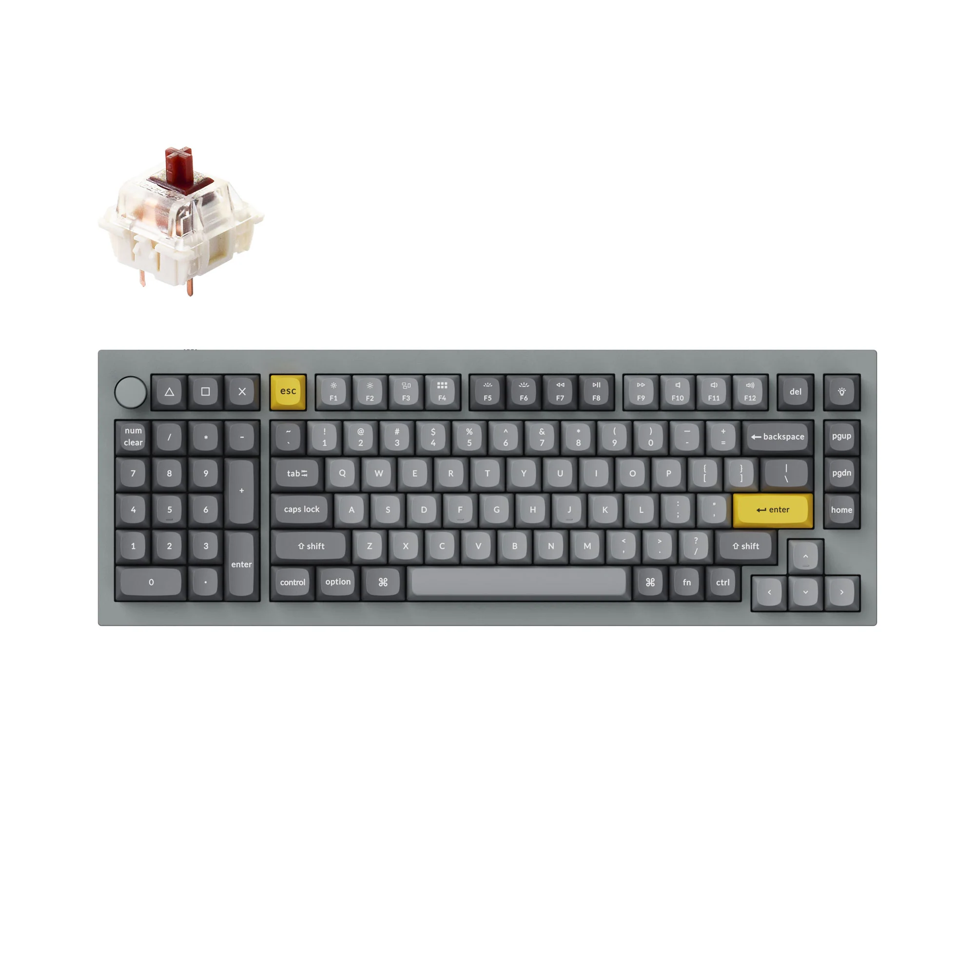 Keychron Q12 QMK Custom Mechanical Keyboard - Image 4