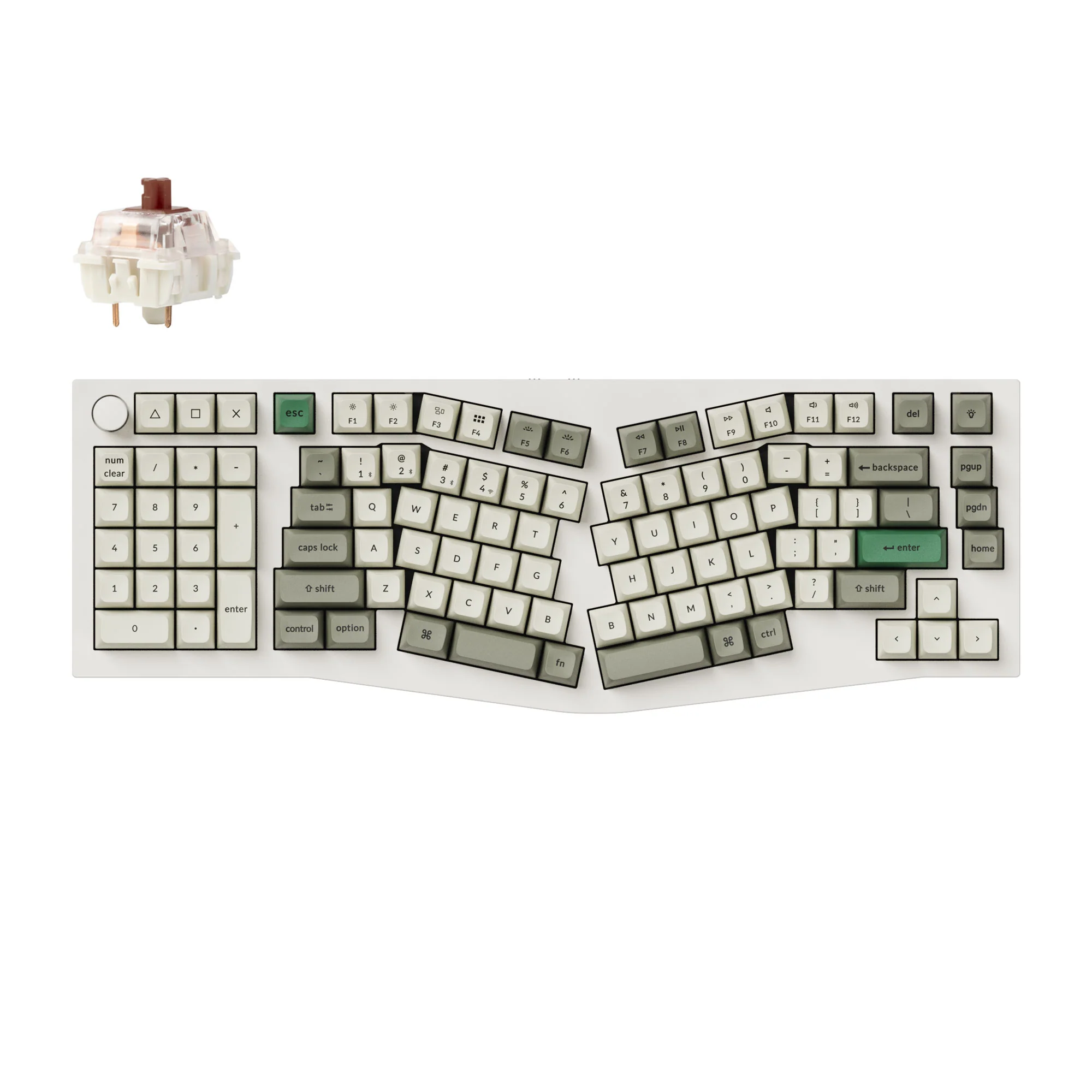 Keychron Q14 Max (Alice Layout) QMK Wireless Custom Mechanical Keyboard - Image 5