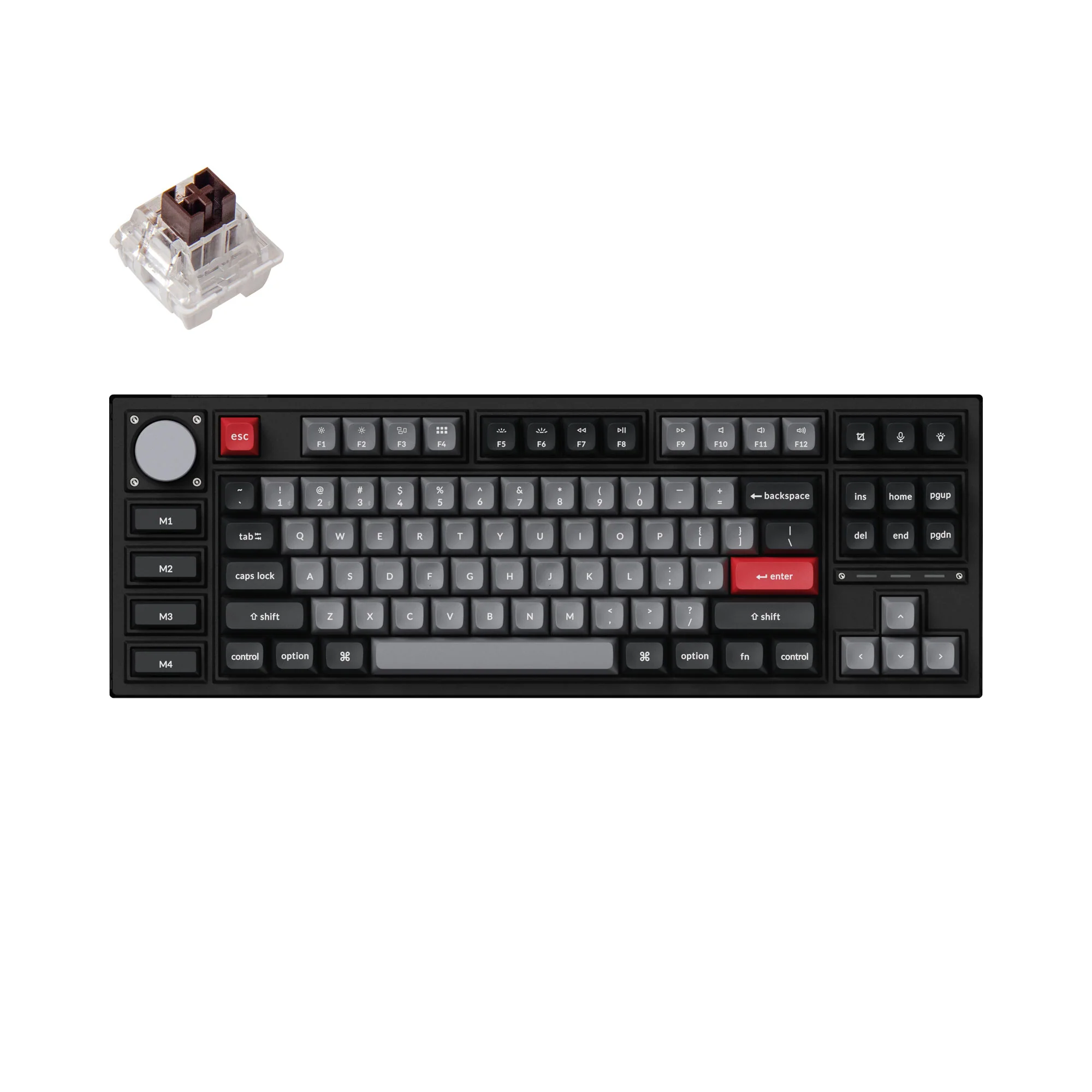Keychron Q3 Pro QMK/VIA Wireless Custom Mechanical Keyboard - Image 2