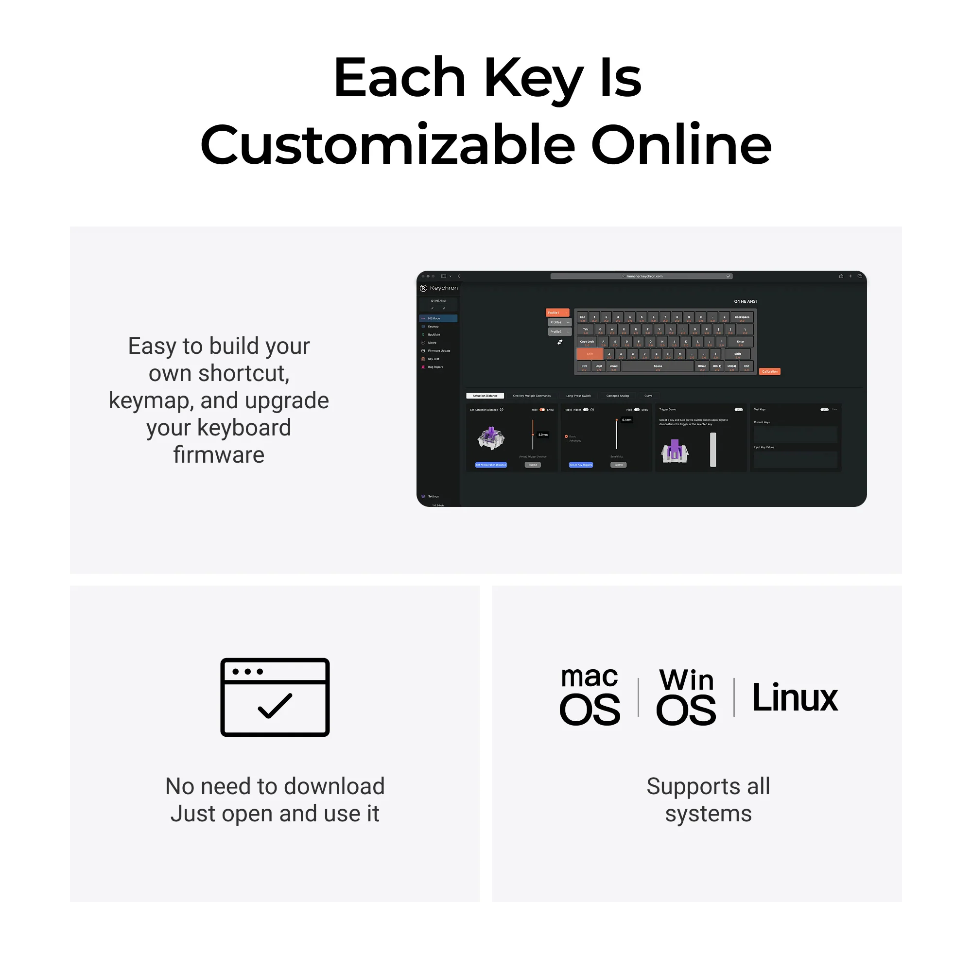 Keychron Q4 HE QMK Wireless Custom Keyboard - Image 6