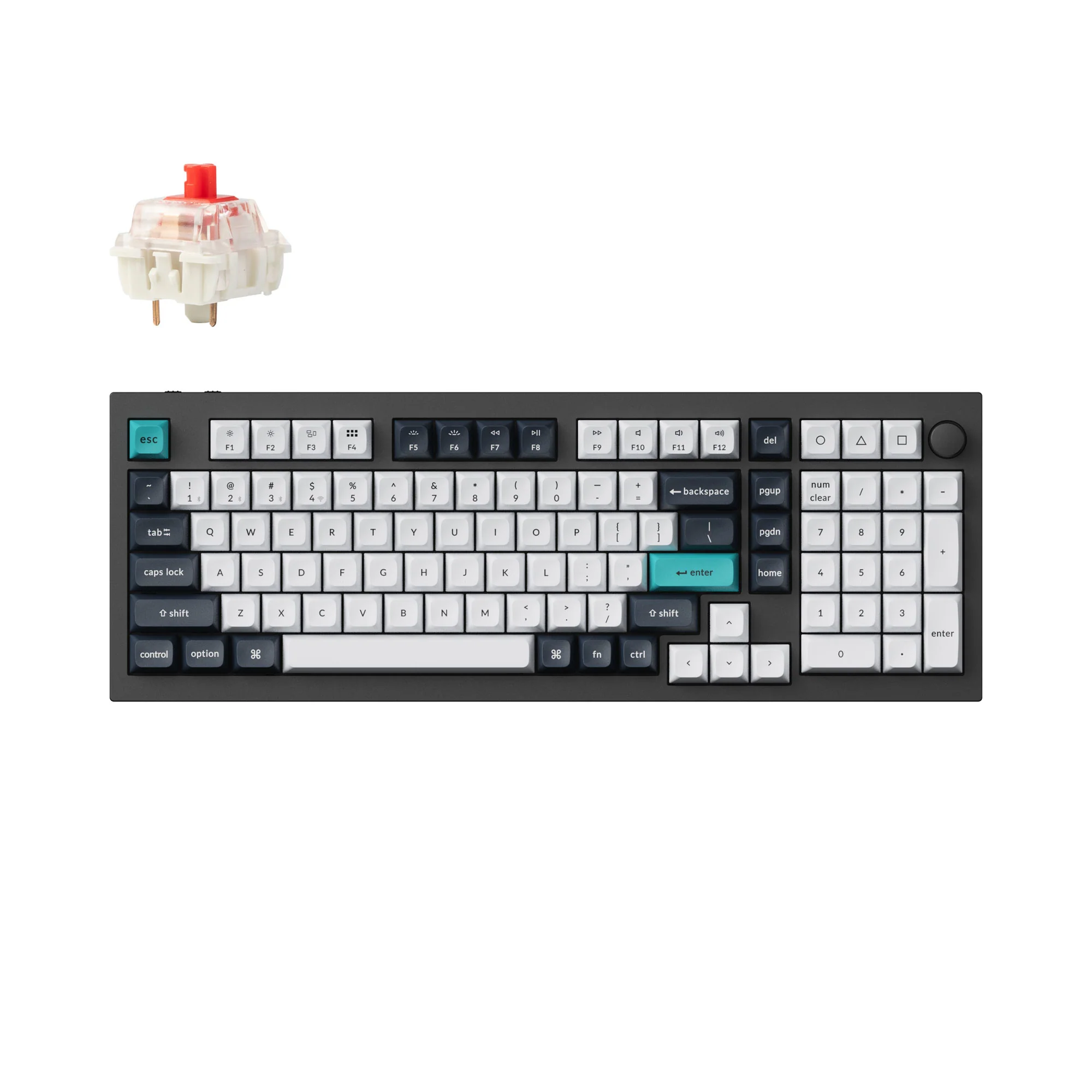 Keychron Q5 Max QMK/VIA Wireless Custom Mechanical Keyboard - Image 7