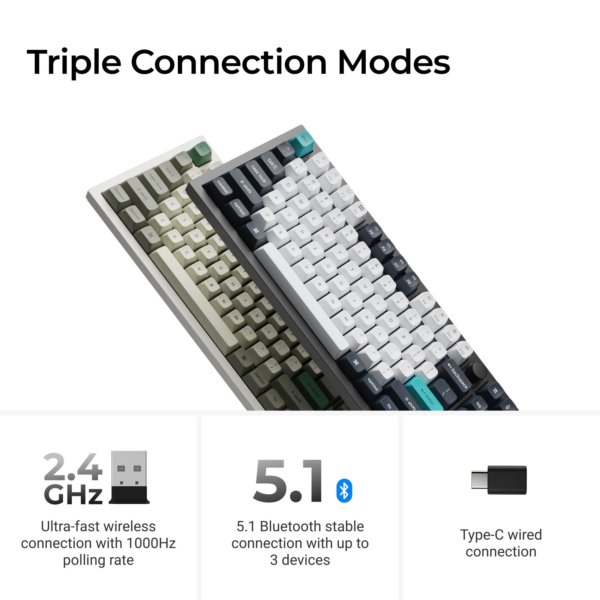 Keychron Q6 Max QMK/VIA Wireless Custom Mechanical Keyboard - Image 3