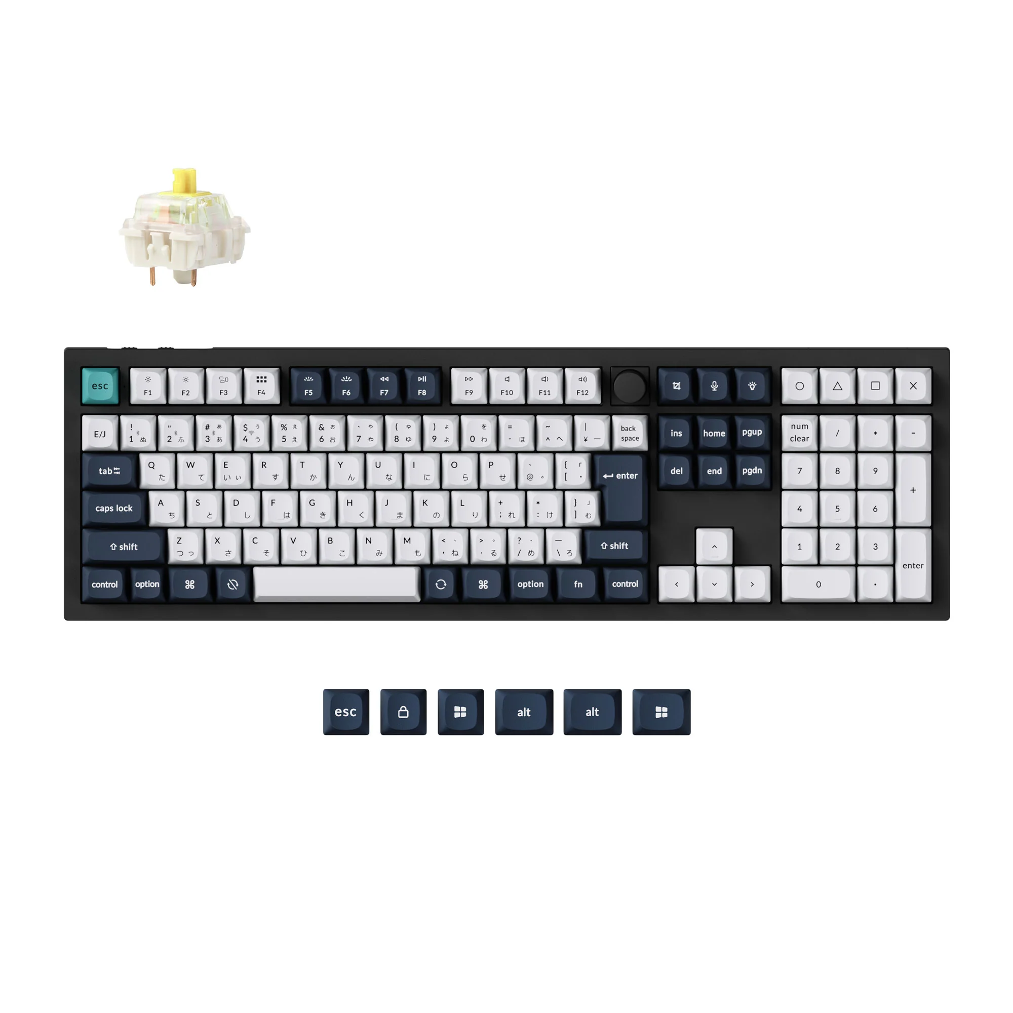 Keychron Q6 Max QMK/VIA Wireless Custom Mechanical Keyboard (Japan JIS Layout) - Image 3