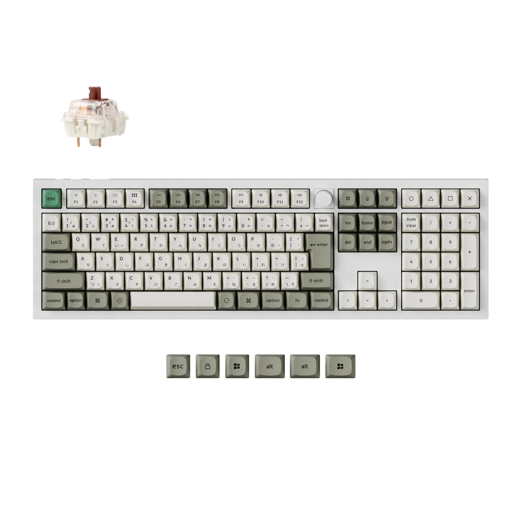 Keychron Q6 Max QMK/VIA Wireless Custom Mechanical Keyboard (Japan JIS Layout) - Image 5