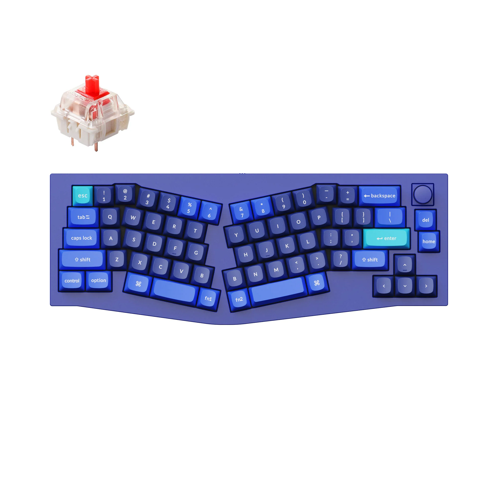 Keychron Q8 (Alice Layout) QMK Custom Mechanical Keyboard - Image 25