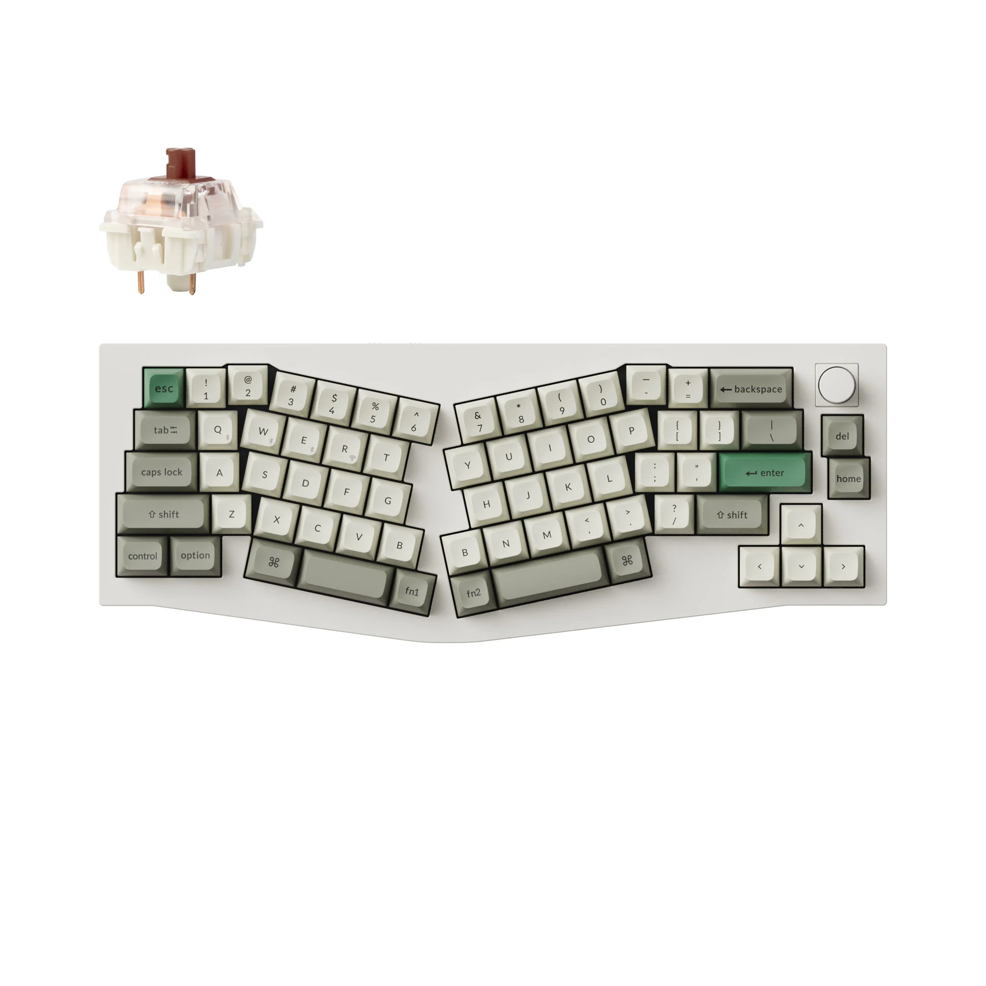Keychron Q8 Max (Alice Layout) QMK/VIA Wireless Custom Mechanical Keyboard - Image 5