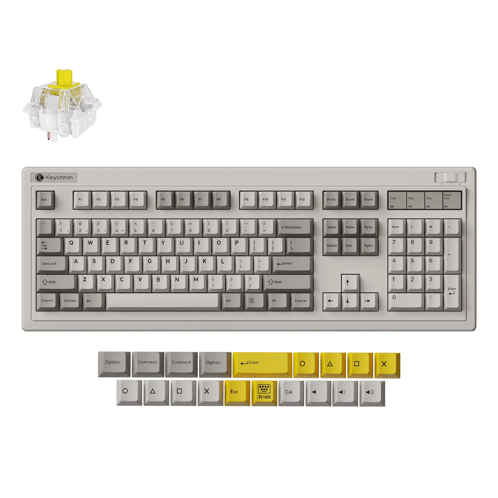 Keychron R6 QMK Wireless Mechanical Keyboard - Image 3