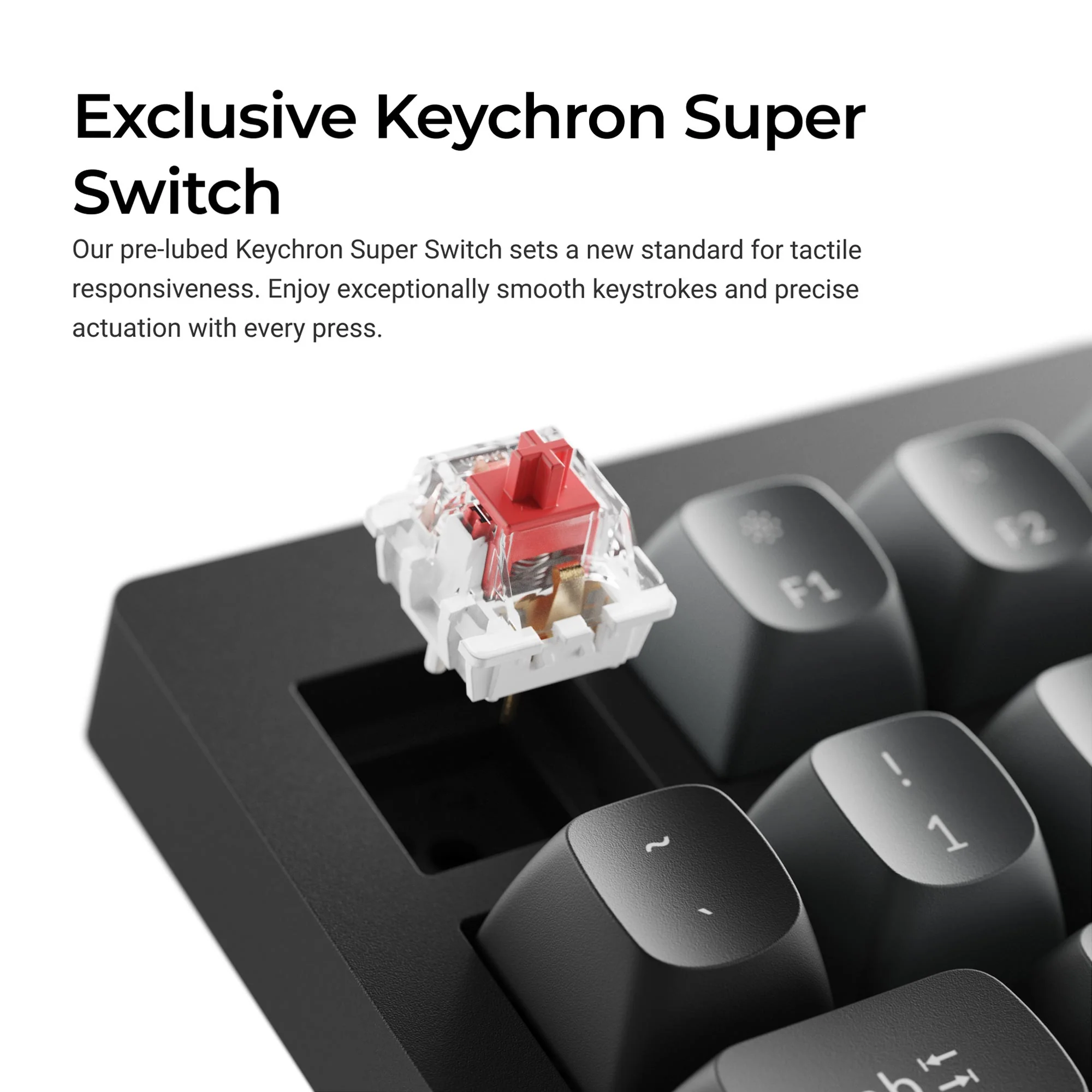 Keychron V1 8K QMK Wired Custom Mechanical Keyboard - Image 2