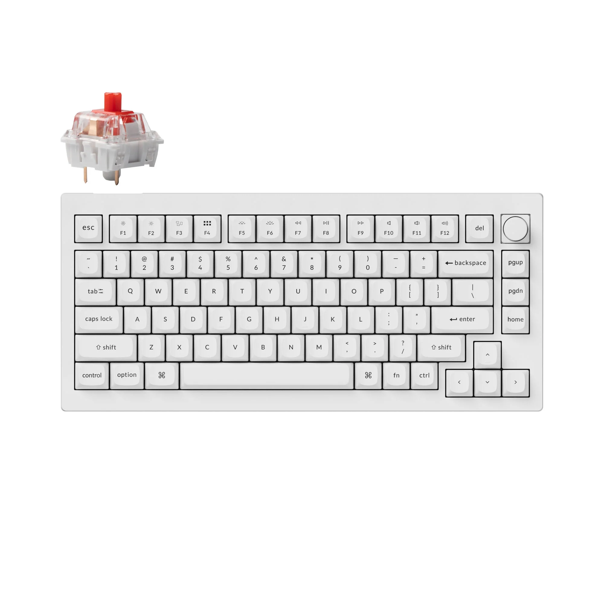 Keychron V1 QMK Custom Mechanical Keyboard - Image 20