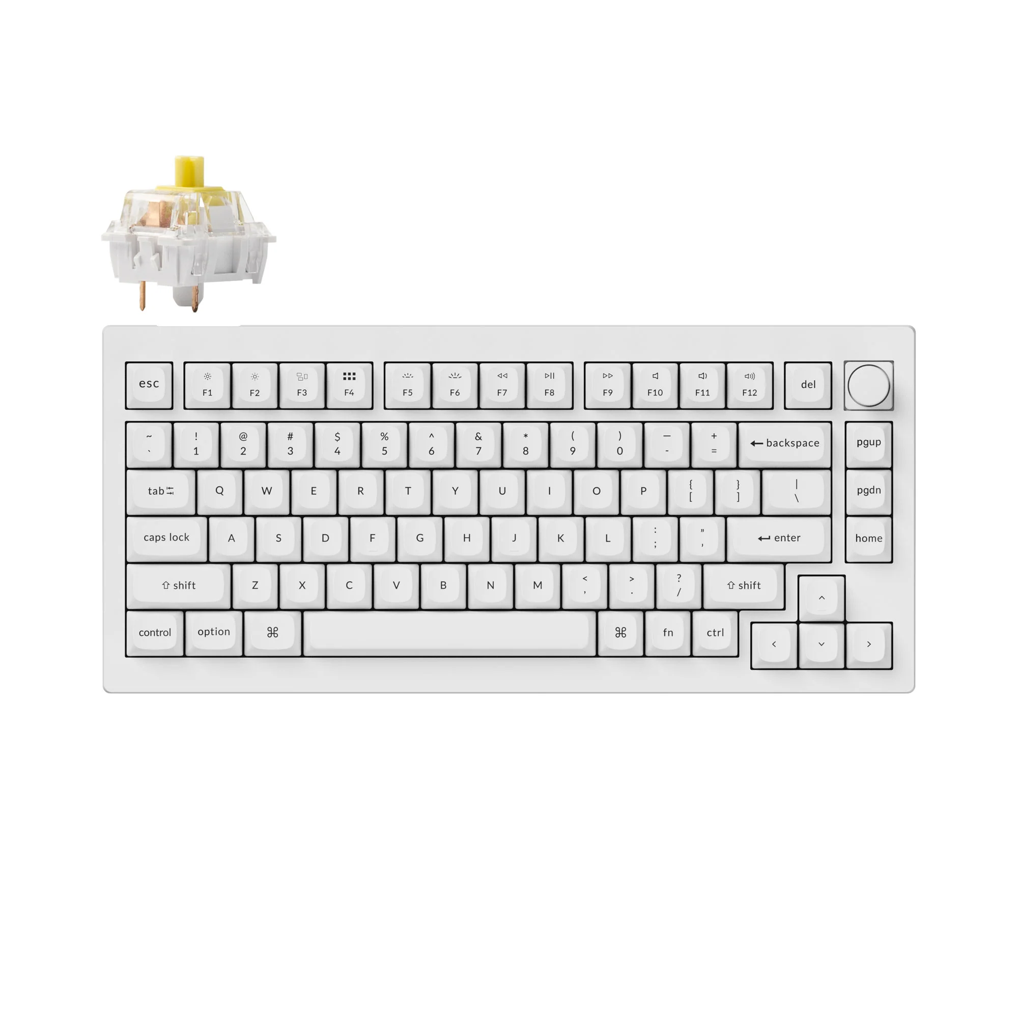 Keychron V1 QMK Custom Mechanical Keyboard - Image 22