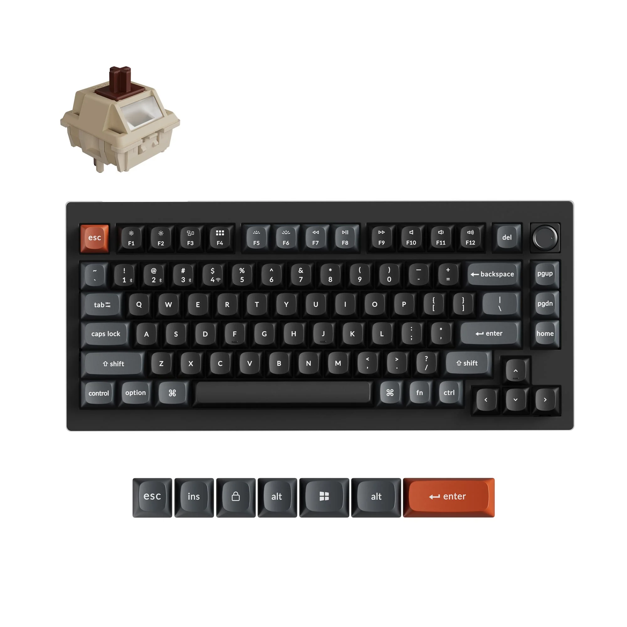 Keychron V1 Ultra 8K Wireless Custom Mechanical Keyboard - Image 10