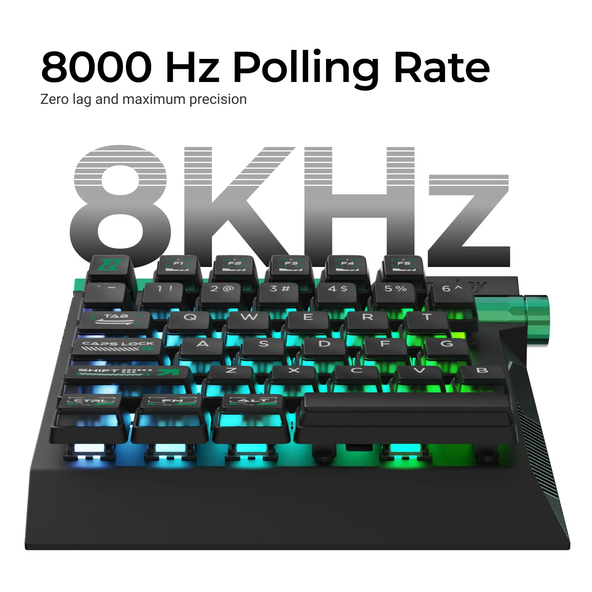 Lemokey L0 HE One Handed Magnetic Switch Gaming Keyboard - Image 4
