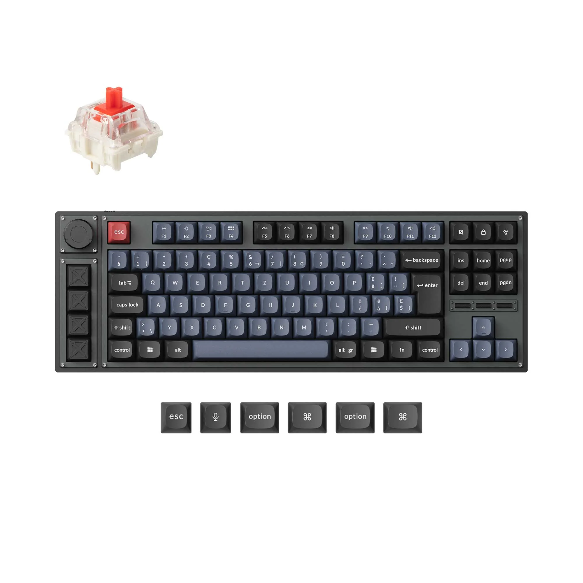 Lemokey L3 QMK/VIA Wireless Custom Mechanical Keyboard ISO Layout Collection - Image 7