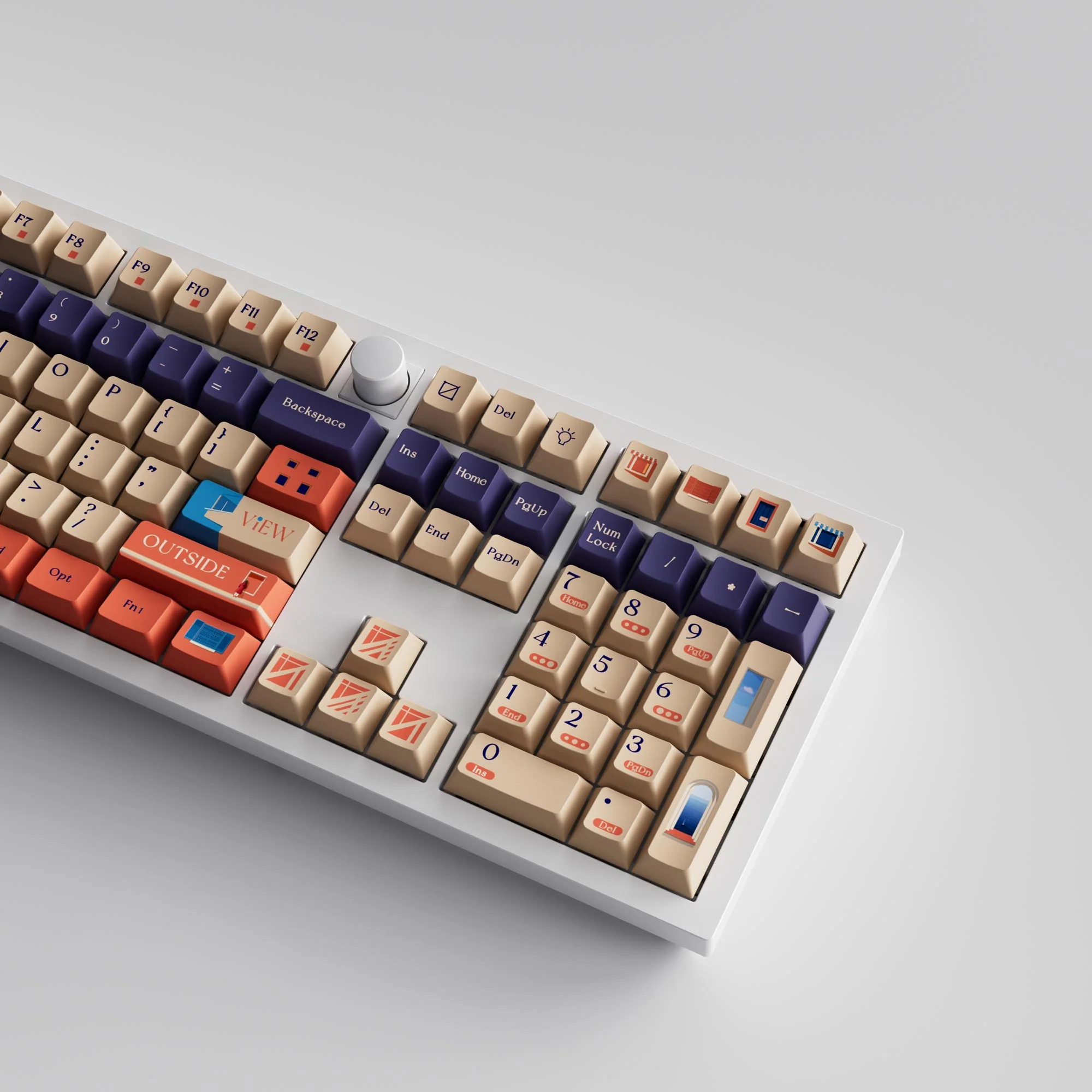 Window View - Cherry Profile Dye-Sub PBT Full Keycap Set - Image 3