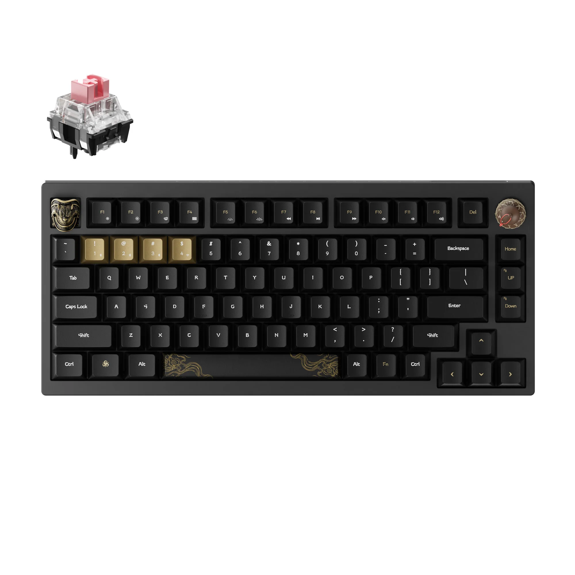 Black Myth Wukong Wireless Mechanical Keyboard - Image 2